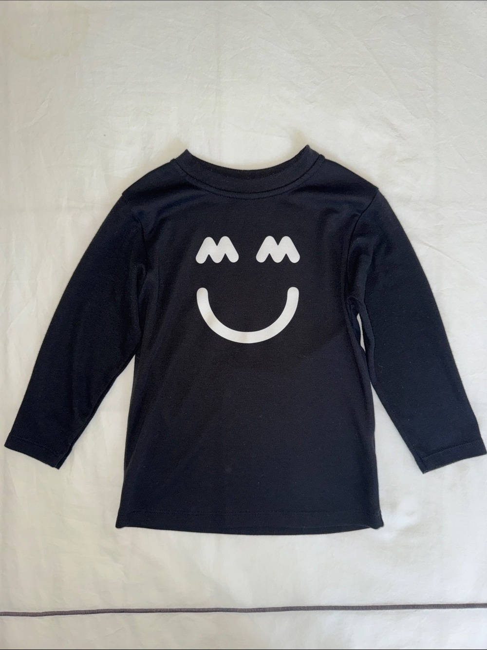 Miles and Milan happy face t shirt